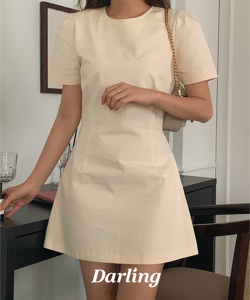 [MADE] Daily Puff Mini Dress