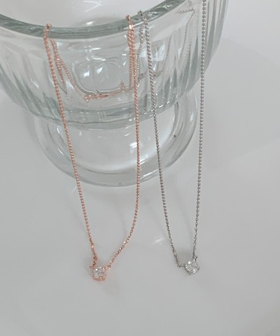 Simple cubic necklace (Silver 92.5) : [PRODUCT_SUMMARY_DESC]
