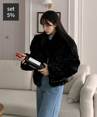 River Fur Jacket + Full Moon Fur Knit Women&#039;s Clothing Shopping Mall DALTT