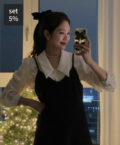[MADE] Glam Blouse + [MADE] My Black Dress Women&#039;s Clothing Shopping Mall DALTT