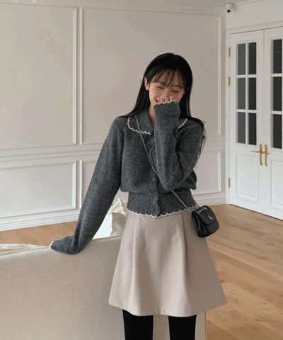 Olivia Banding Skirt (30% Wool) : [PRODUCT_SUMMARY_DESC]