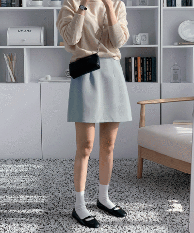 twill mini skirt : [PRODUCT_SUMMARY_DESC]