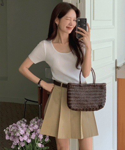 Saber cotton mini skirt : [PRODUCT_SUMMARY_DESC]
