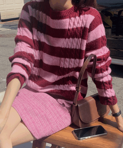 berry mood dangara knit : [PRODUCT_SUMMARY_DESC]