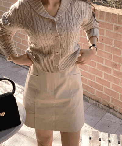 Rize cotton mini skirt : [PRODUCT_SUMMARY_DESC]